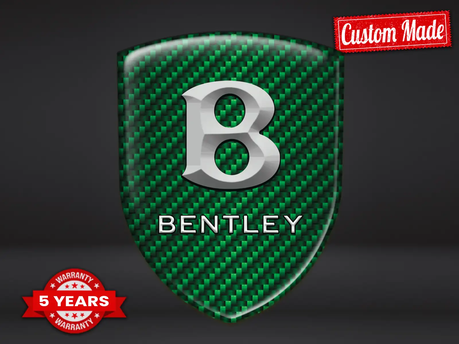 Bentley Insignia Máximo Resistente Estilo Pro Edición Rendimiento